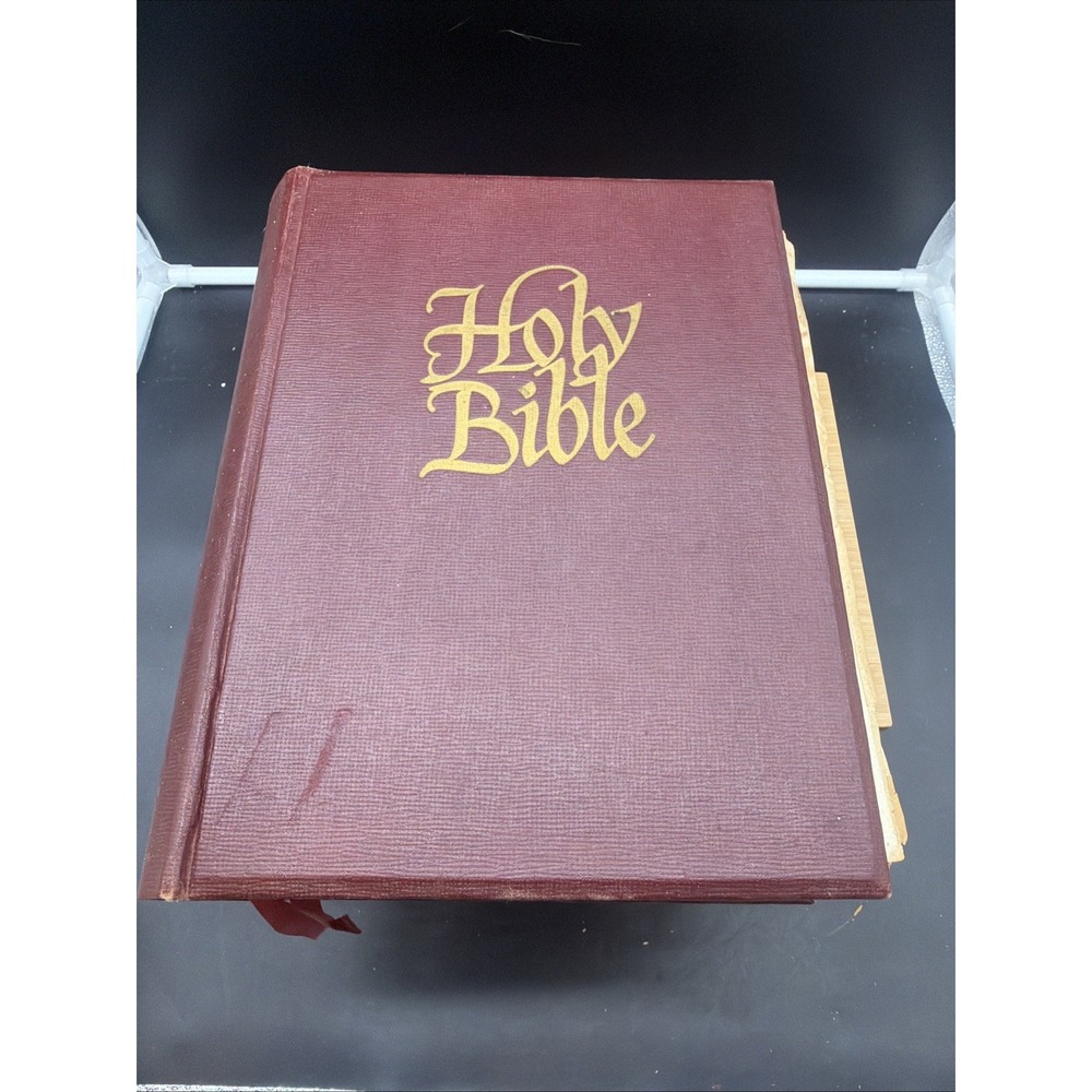 Holy Bible 1959 Masters Illustrated Edition Red Letter Lg Print